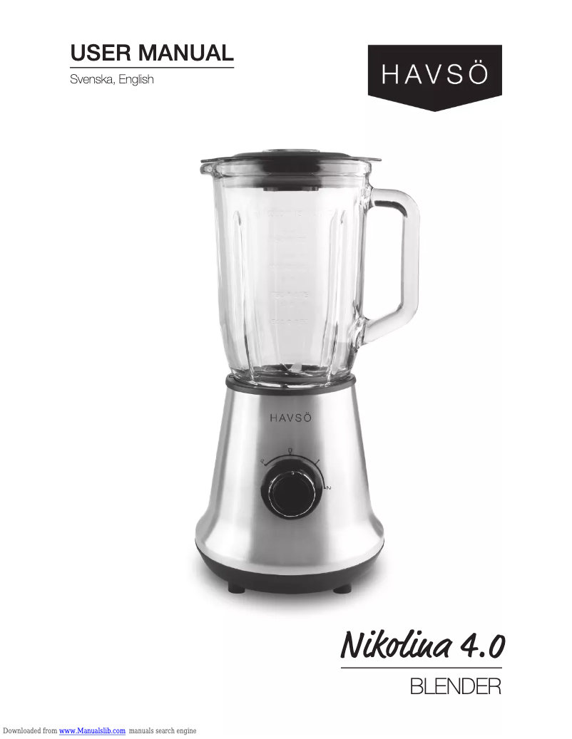 Page 1 de la notice Manuel utilisateur Havsö Nikolina 4.0