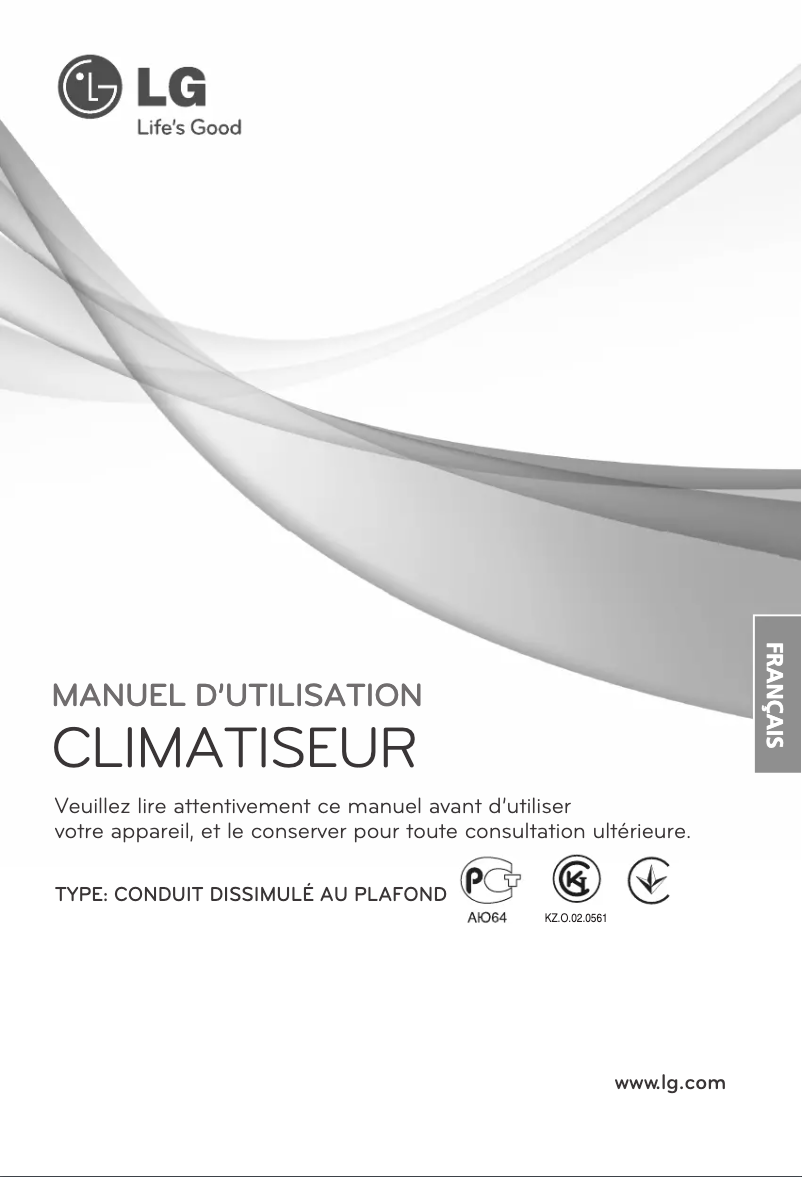 Page n°1 - Manuel utilisateur LG UB18