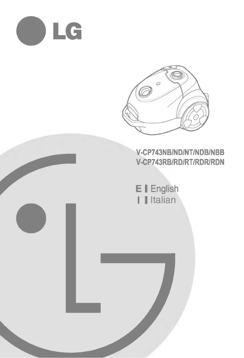 Imagen de la primera página del manual del dispositivo V-CP743RB