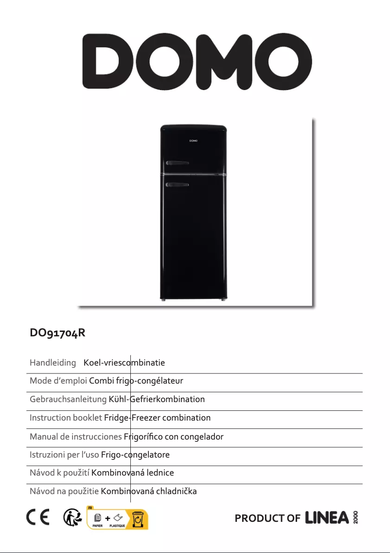 Page n°1 - Manuel utilisateur Domo DO91704R