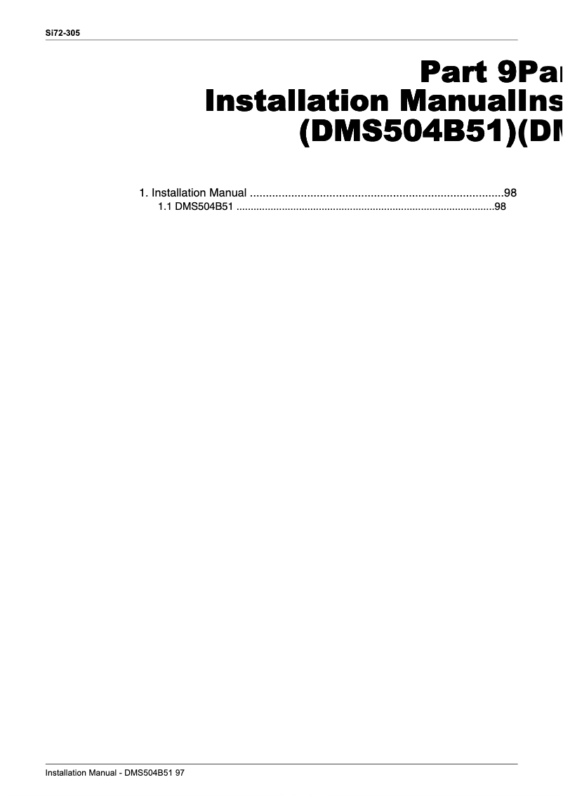 Page 1 de la notice Manuel utilisateur Daikin DMS504B51