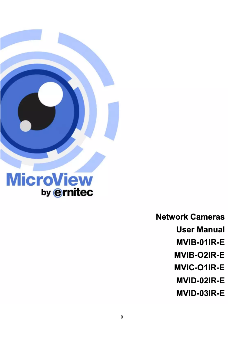 Image de la première page du manuel de l'appareil MVIB-01IR-E