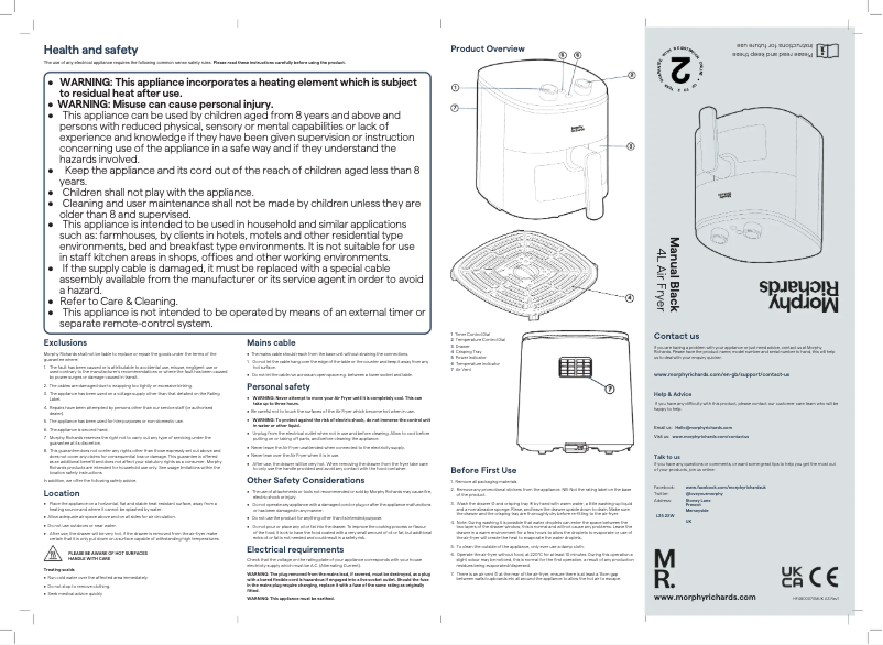 Image de la première page du manuel de l'appareil 480007