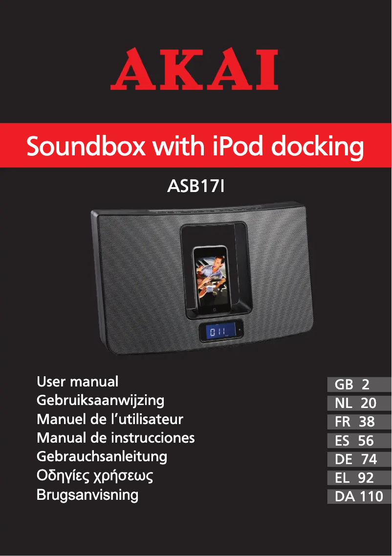 Página 1 del manual Manual de usuario AKAI ASB17I