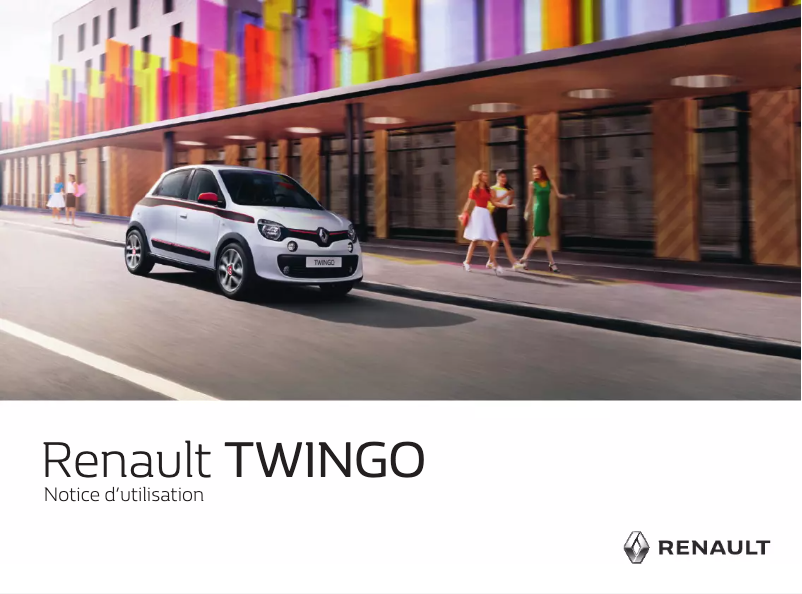 Image de la première page du manuel de l'appareil Twingo (2017)
