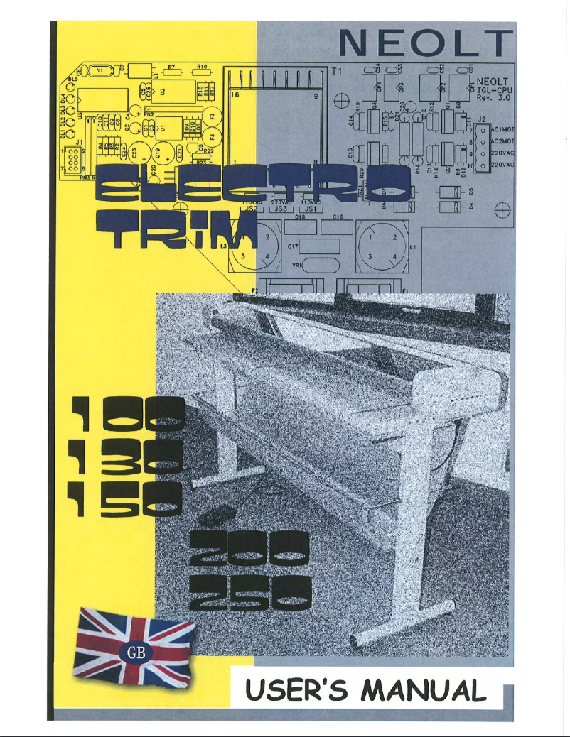 Image de la première page du manuel de l'appareil Electric Trim 130
