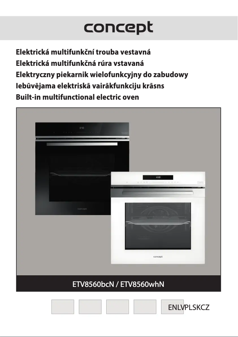 Page 1 de la notice Manuel utilisateur Concept ETV8560bcN