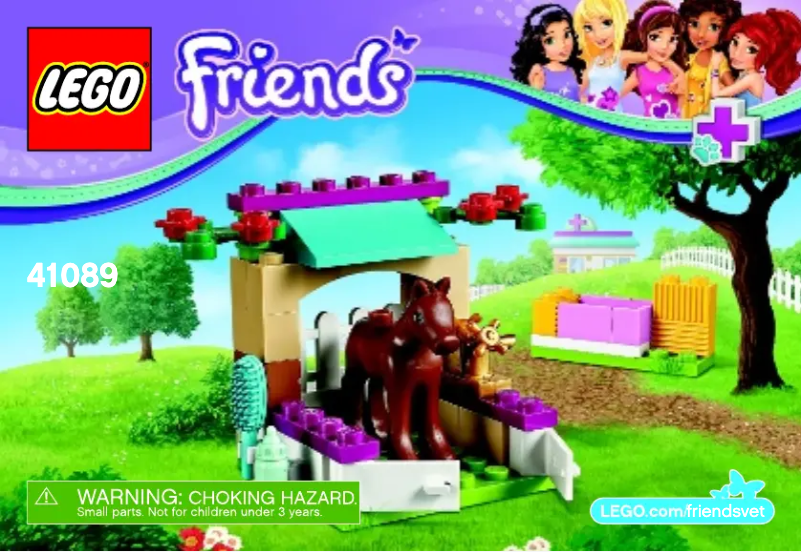 Page 1 de la notice Manuel utilisateur Lego Friends 41089