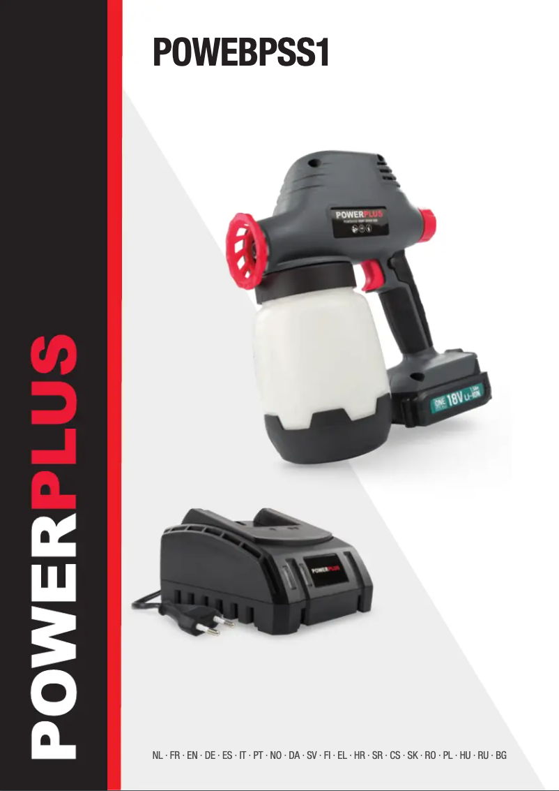 Page n°1 - Manuel utilisateur PowerPlus POWEBPSS1