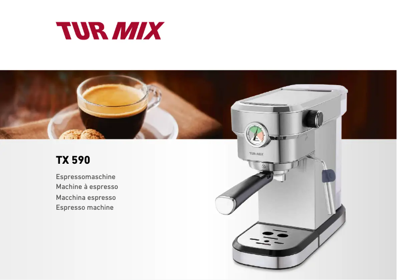 Page 1 de la notice Manuel utilisateur Turmix TX 590