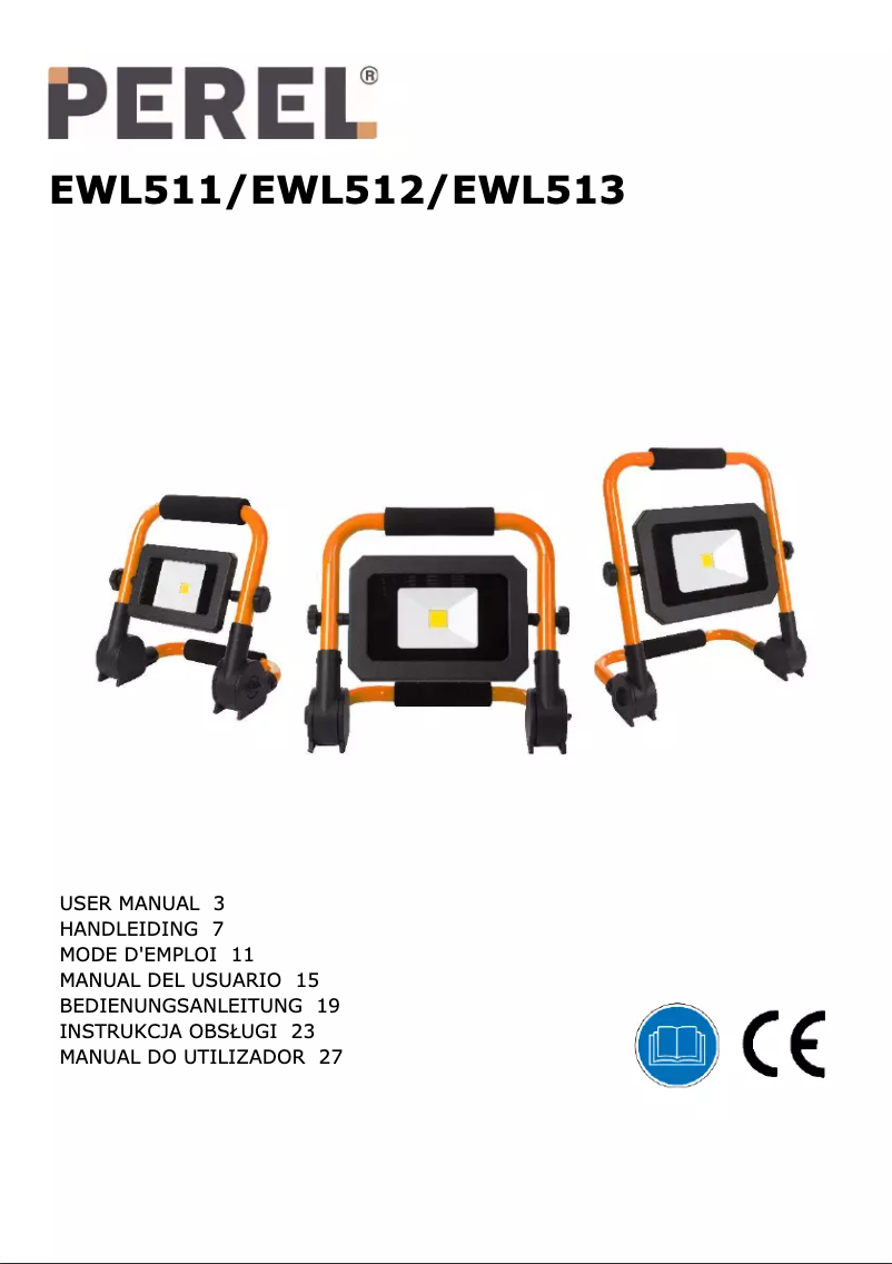 Page n°1 - Manuel utilisateur Perel EWL512