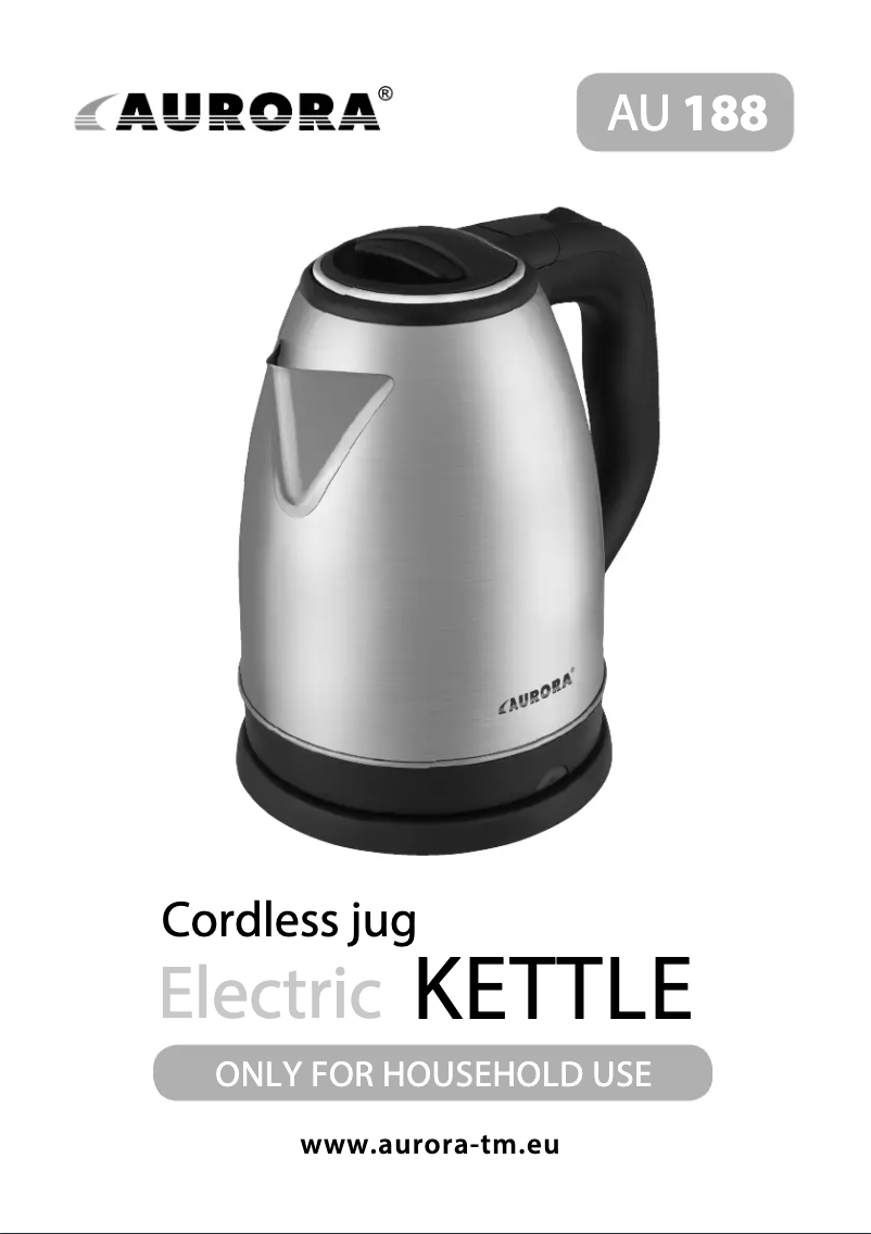 Page 1 de la notice Manuel utilisateur Aurora AU188