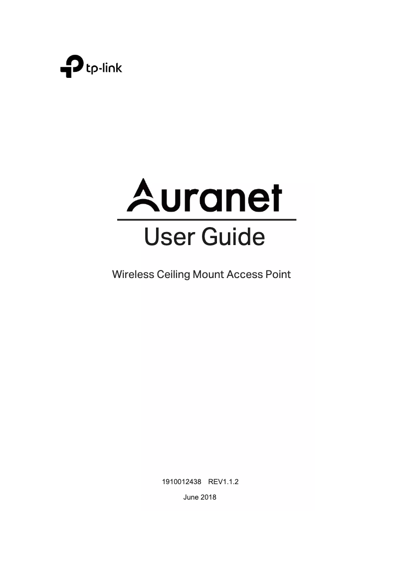 Page n°1 - Manuel utilisateur TP-Link CAP300
