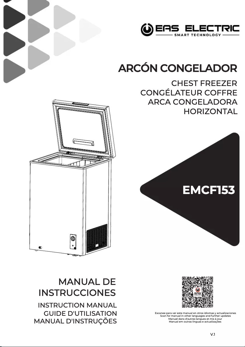 Page n°1 - Manuel utilisateur EAS Electric EMCF153