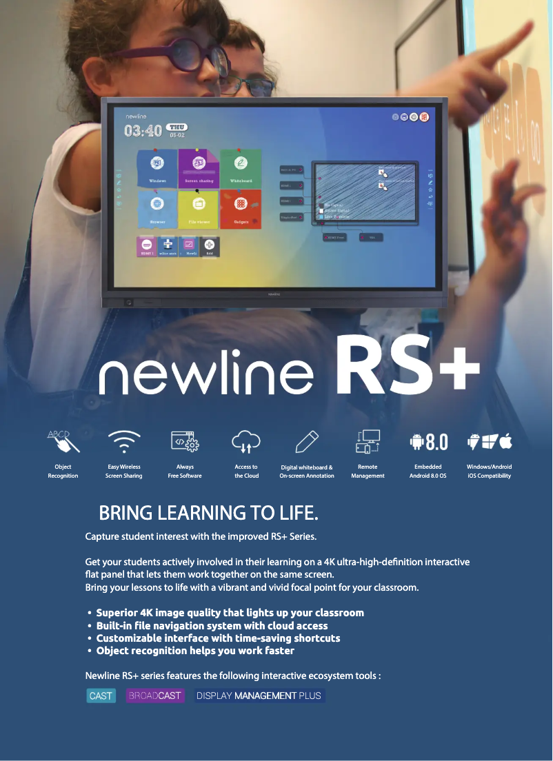 Image de la première page du manuel de l'appareil RS+