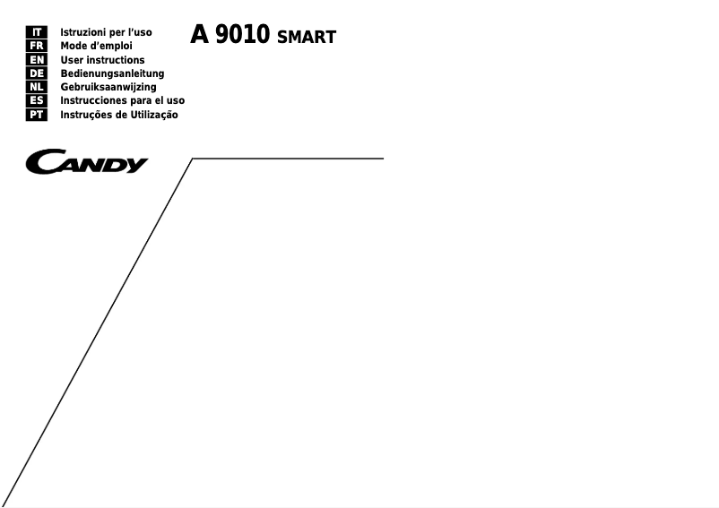 Page n°1 - Manuel utilisateur Candy LSA9010SMART