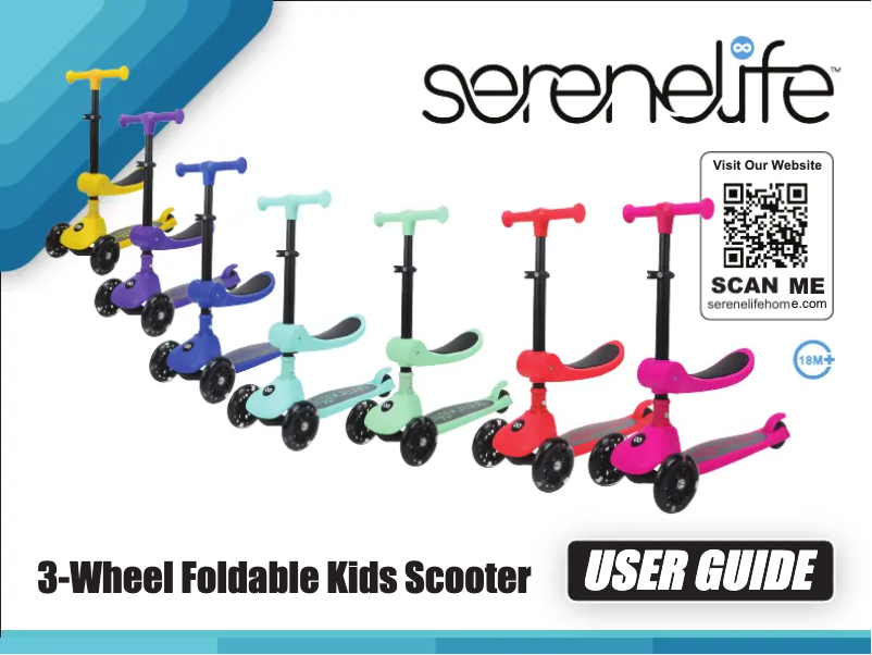 Page 1 of the manual User Manual SereneLife SLKSC26PR