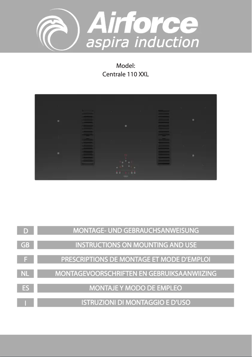 Image de la première page du manuel de l'appareil Centrale 110 XXL