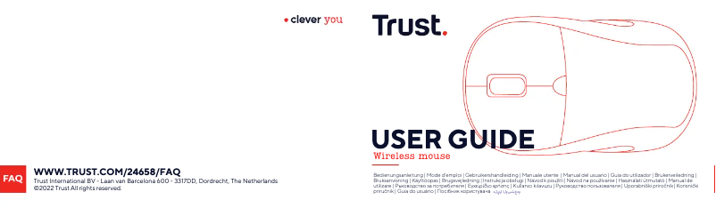 Image de la première page du manuel de l'appareil Wireless Mouse 16592
