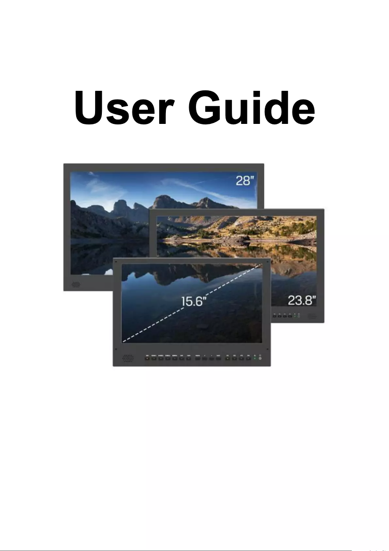 Page n°1 - Manuel utilisateur Lilliput BM150-4K