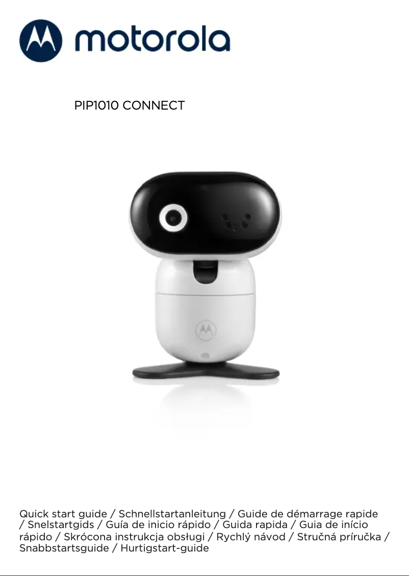 Page n°1 - Manuel utilisateur Motorola PIP 1010 Connect