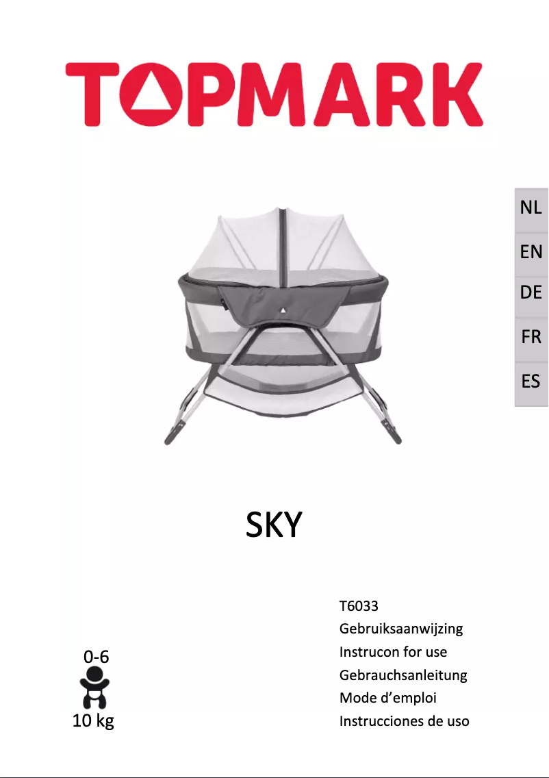 Imagen de la primera página del manual del dispositivo Sky T6033