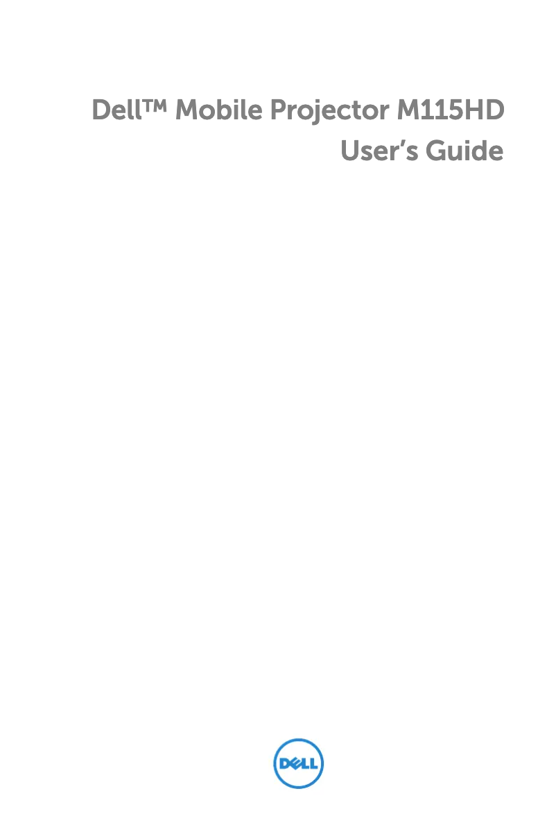 Page 1 de la notice Manuel utilisateur Dell M115HD