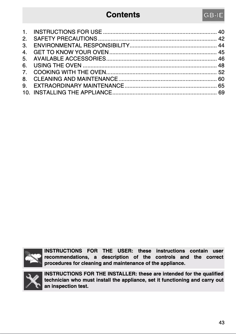 Image de la première page du manuel de l'appareil SC0468X-8