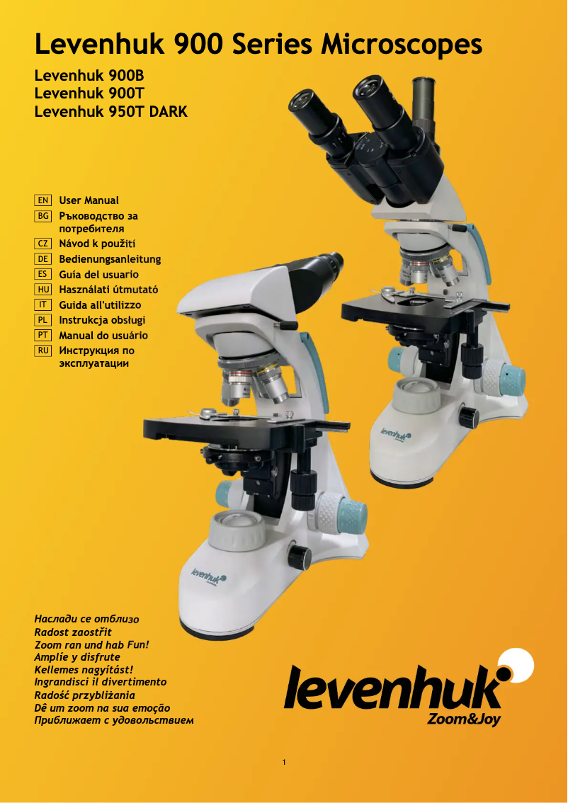 Image de la première page du manuel de l'appareil 950T DARK