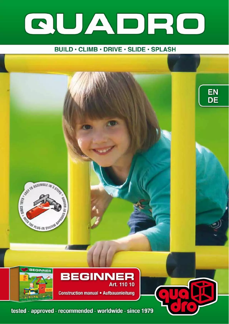 Image de la première page du manuel de l'appareil Beginner 11010