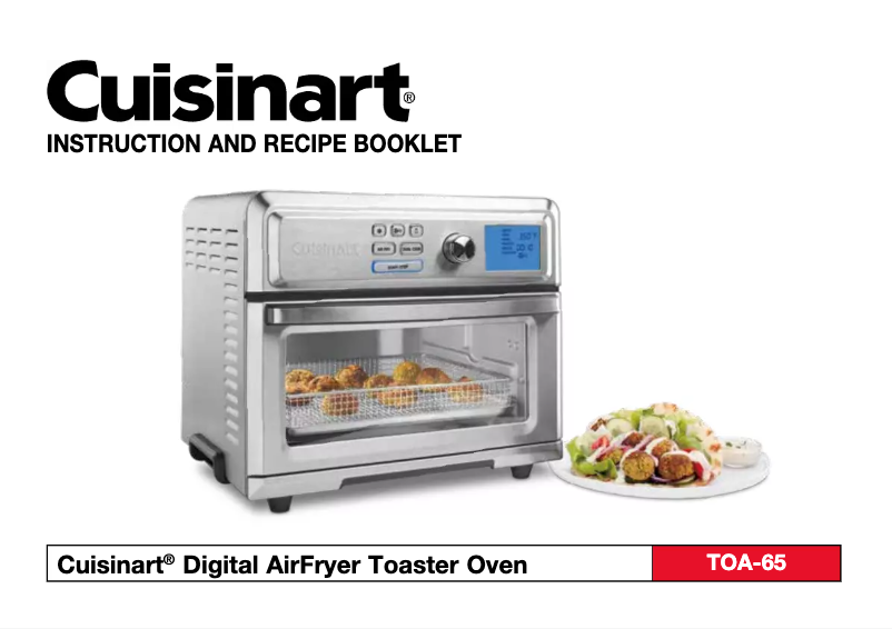 Image de la première page du manuel de l'appareil AirFryer TOA-65