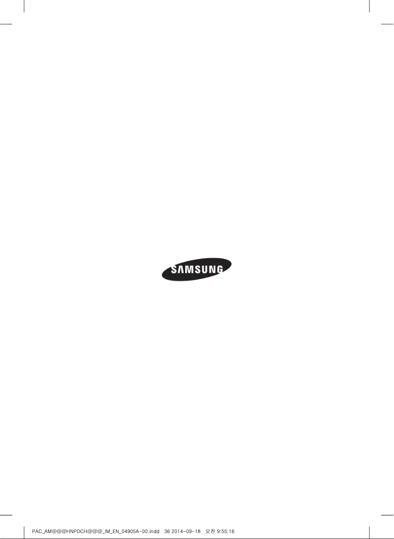 Page 1 de la notice Guide d'installation Samsung AM048HNPDCH