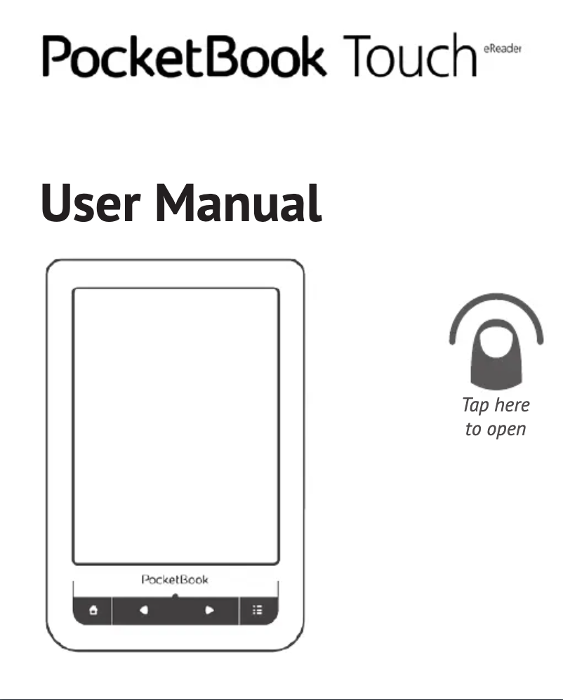 Page n°1 - Manuel utilisateur PocketBook Touch 622