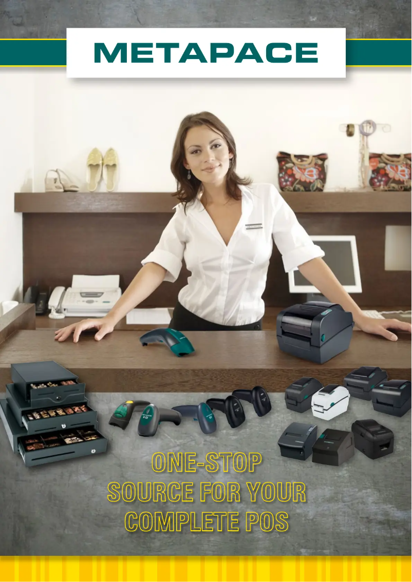 Page 1 de la notice Catalogue Metapace T-40