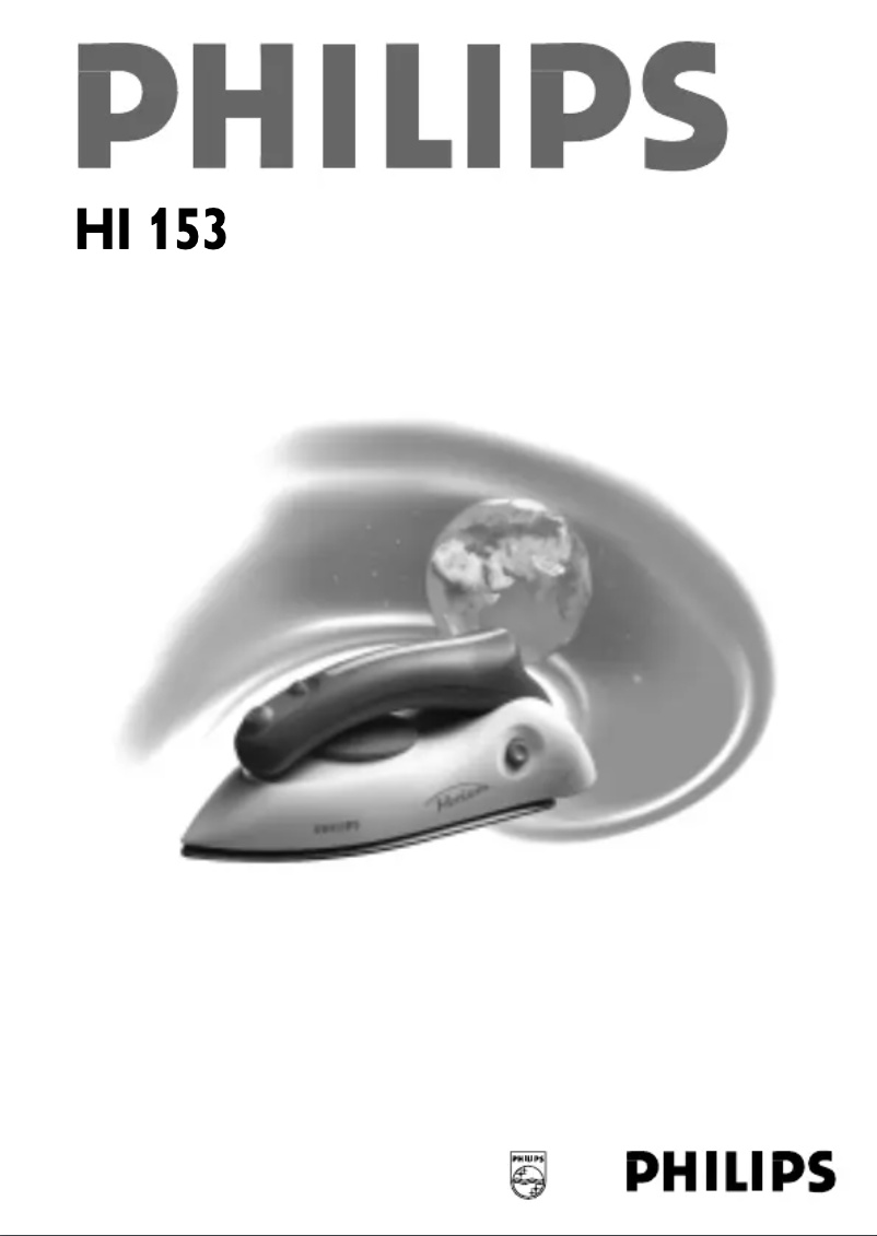 Page n°1 - Manuel utilisateur Philips HI 153