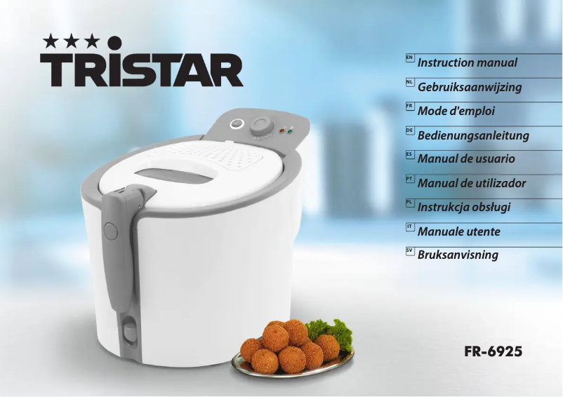 Page 1 de la notice Manuel utilisateur TriStar FR-6925