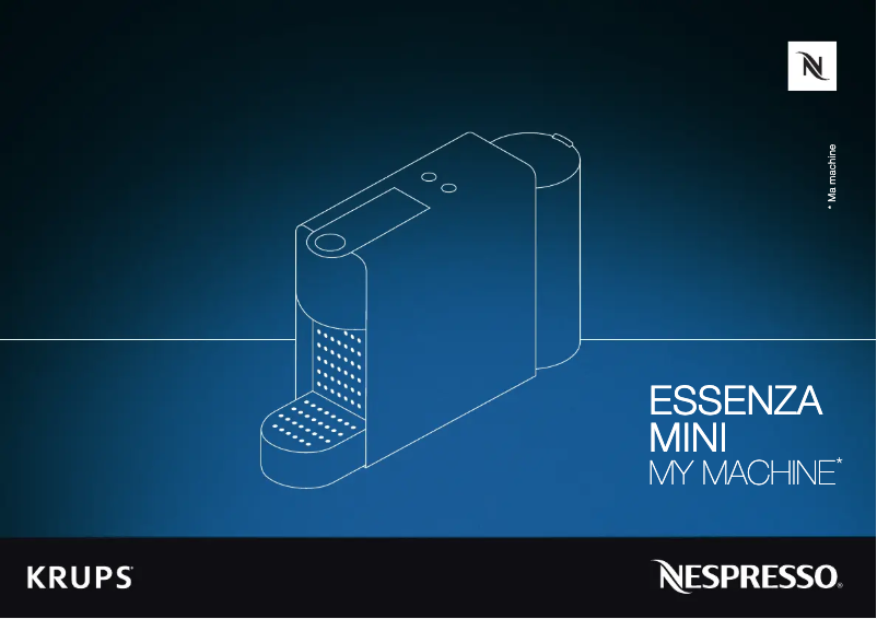 Página 1 del manual Manual de usuario Krups Nespresso Essenza Mini