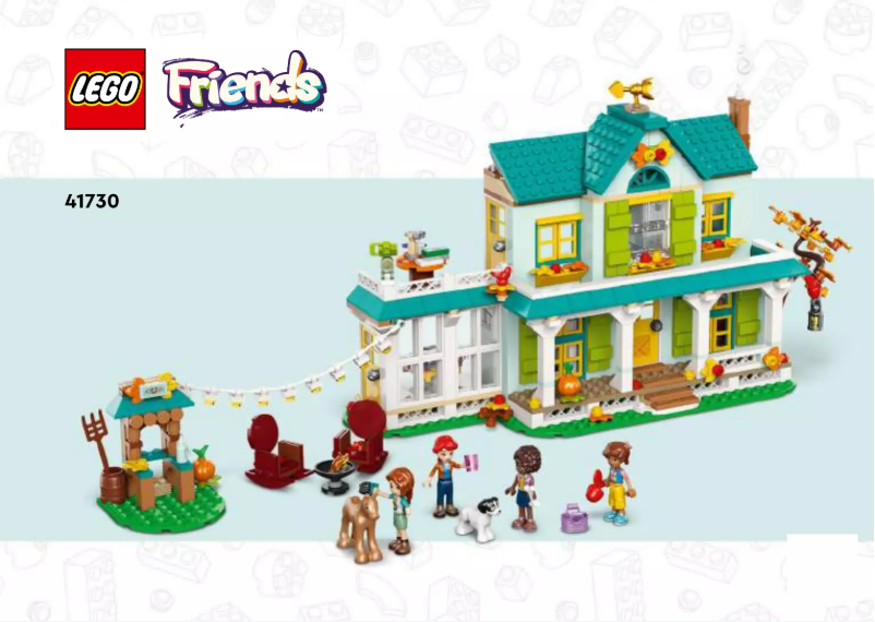 Page 1 de la notice Manuel utilisateur Lego Friends 41730