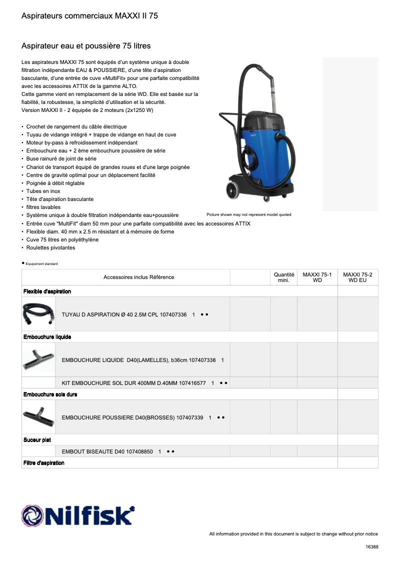 Imagen de la primera página del manual del dispositivo Maxxi II
