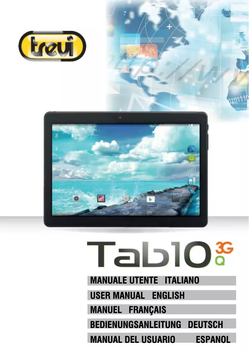 Page n°1 - Manuel utilisateur Trevi TAB 10 3G Q