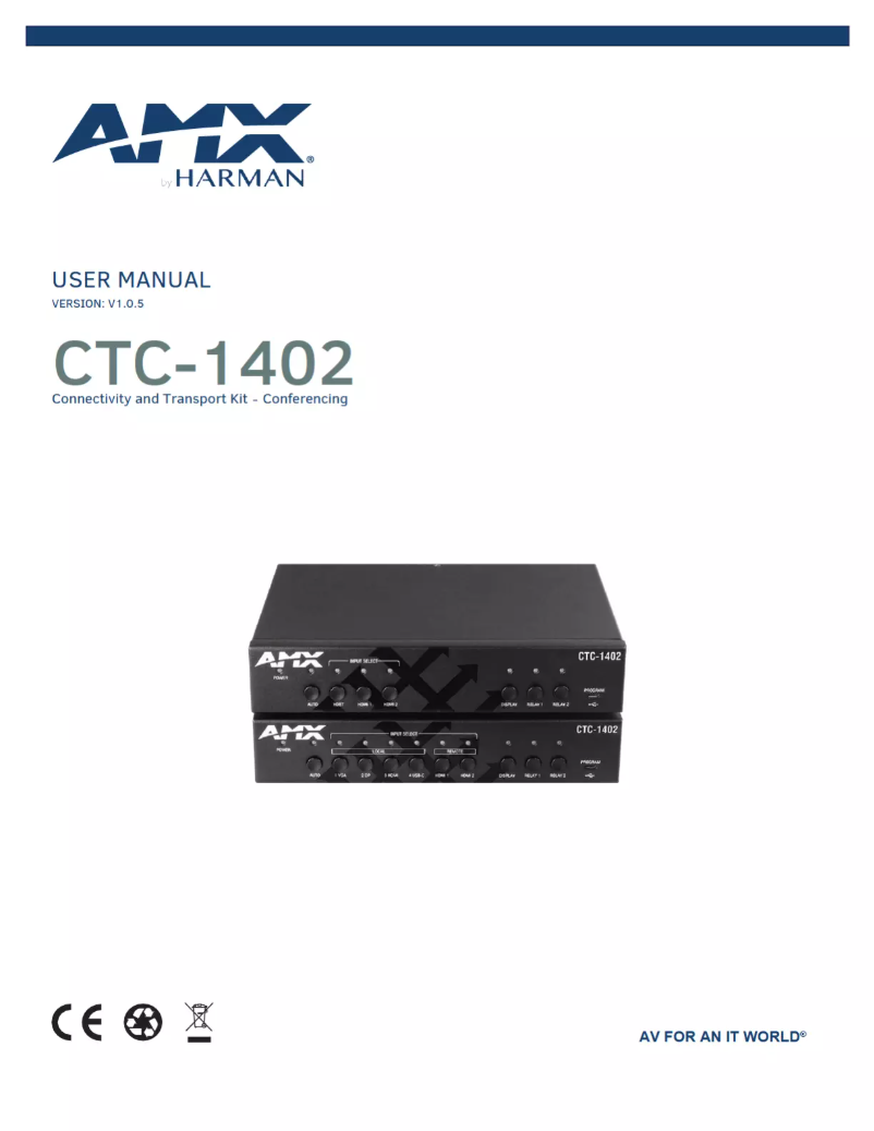 Image de la première page du manuel de l'appareil CTC-1402