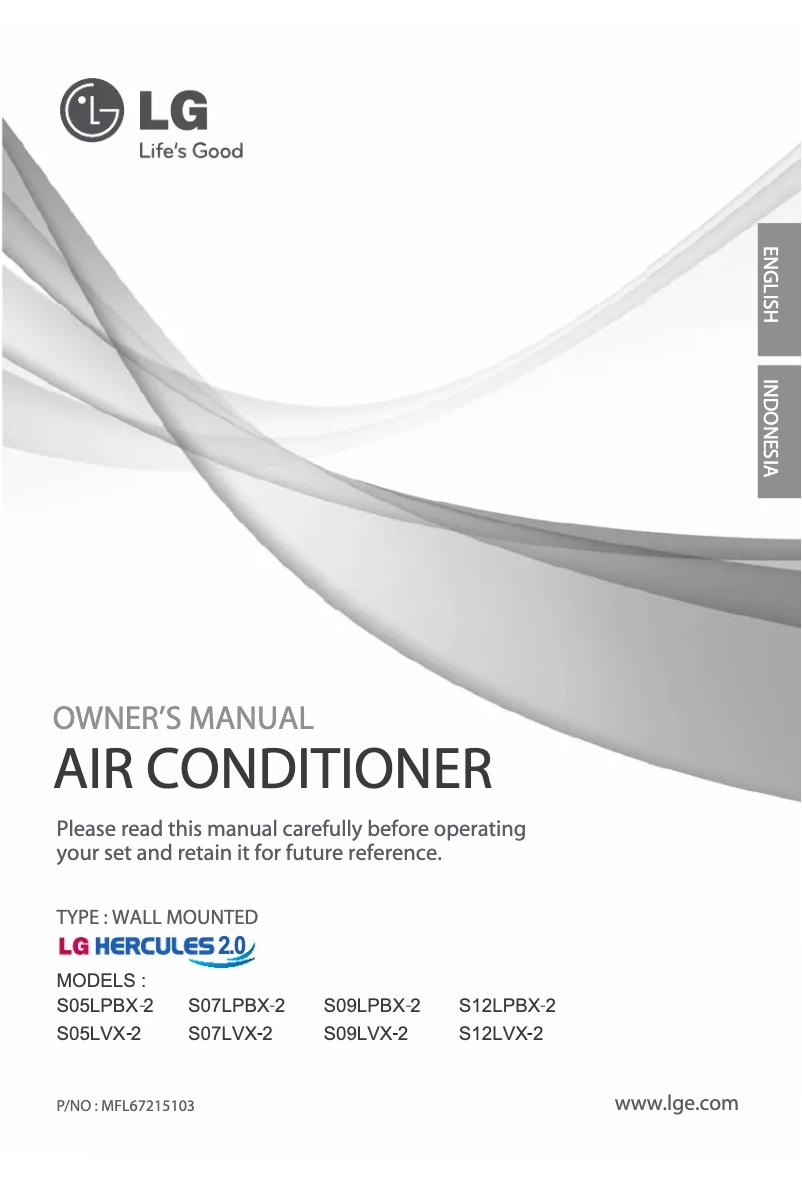 Página 1 del manual Manual de usuario LG SN12LPBX-2
