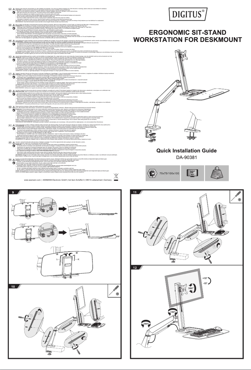 Página 1 del manual Manual de usuario Digitus DA-90381
