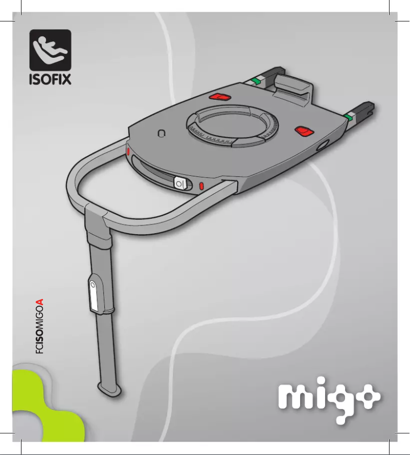 Image de la première page du manuel de l'appareil Solar isofix platform