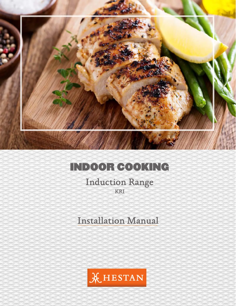 Page n°1 - Guide d'installation Hestan KRI36-BK