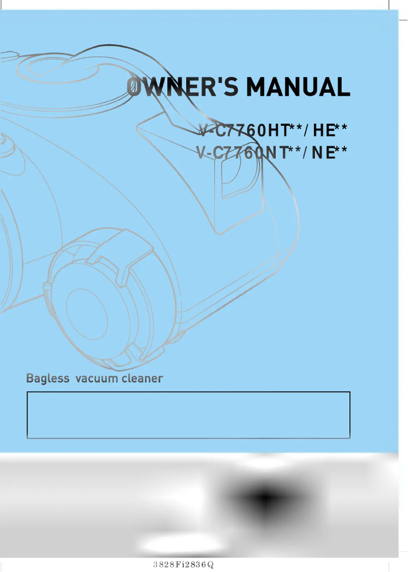 Image de la première page du manuel de l'appareil VTC7760HEQ