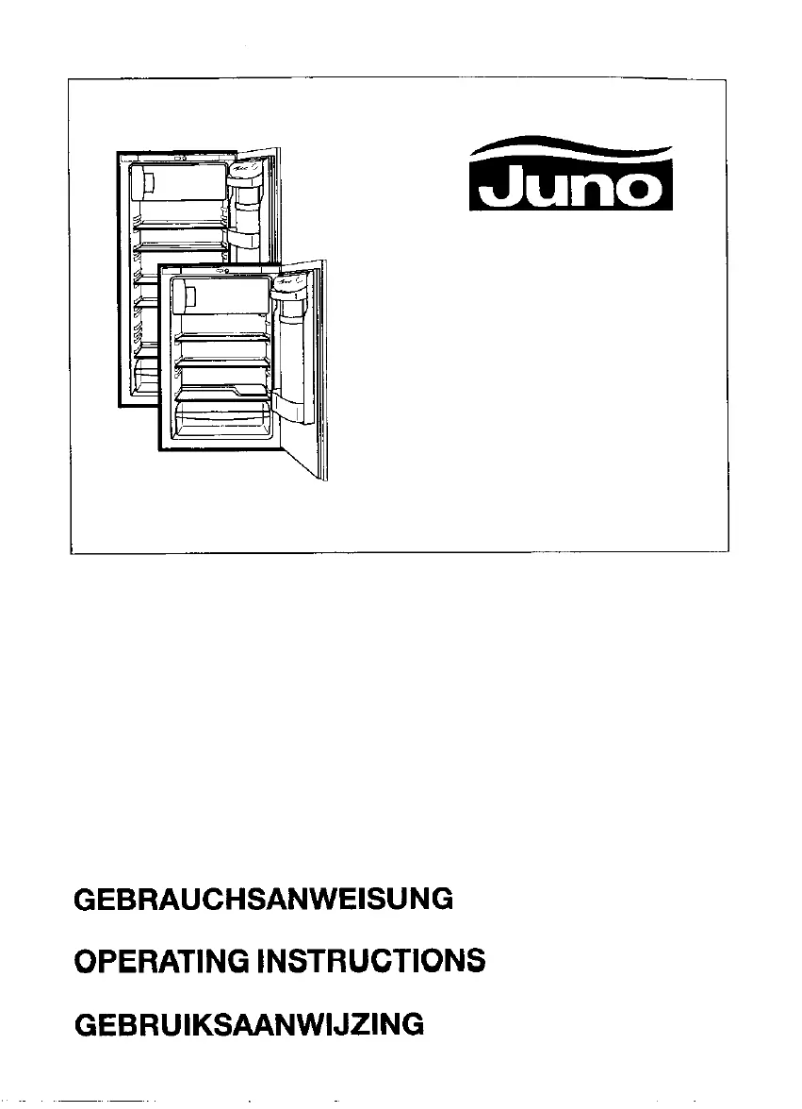 Page n°1 - Manuel utilisateur Juno JKI6430