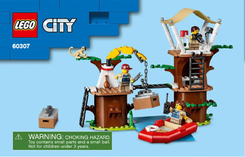 Page 1 de la notice Manuel utilisateur Lego City 60307