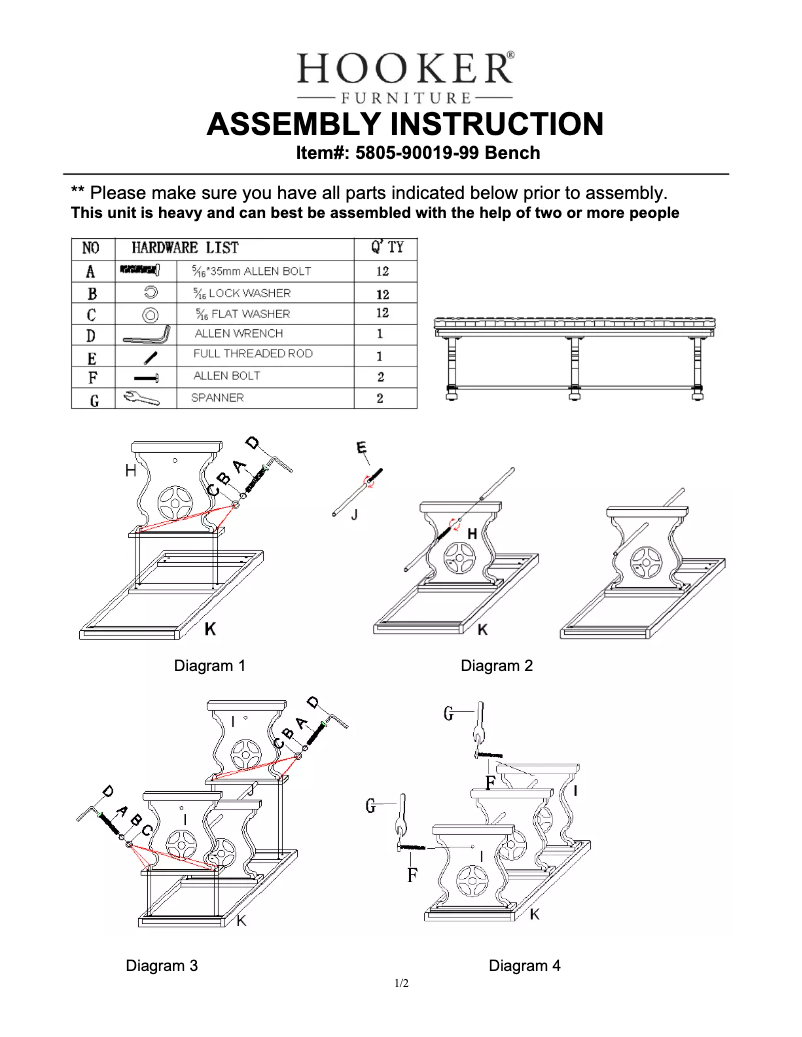 Image de la première page du manuel de l'appareil 5805-90019-99