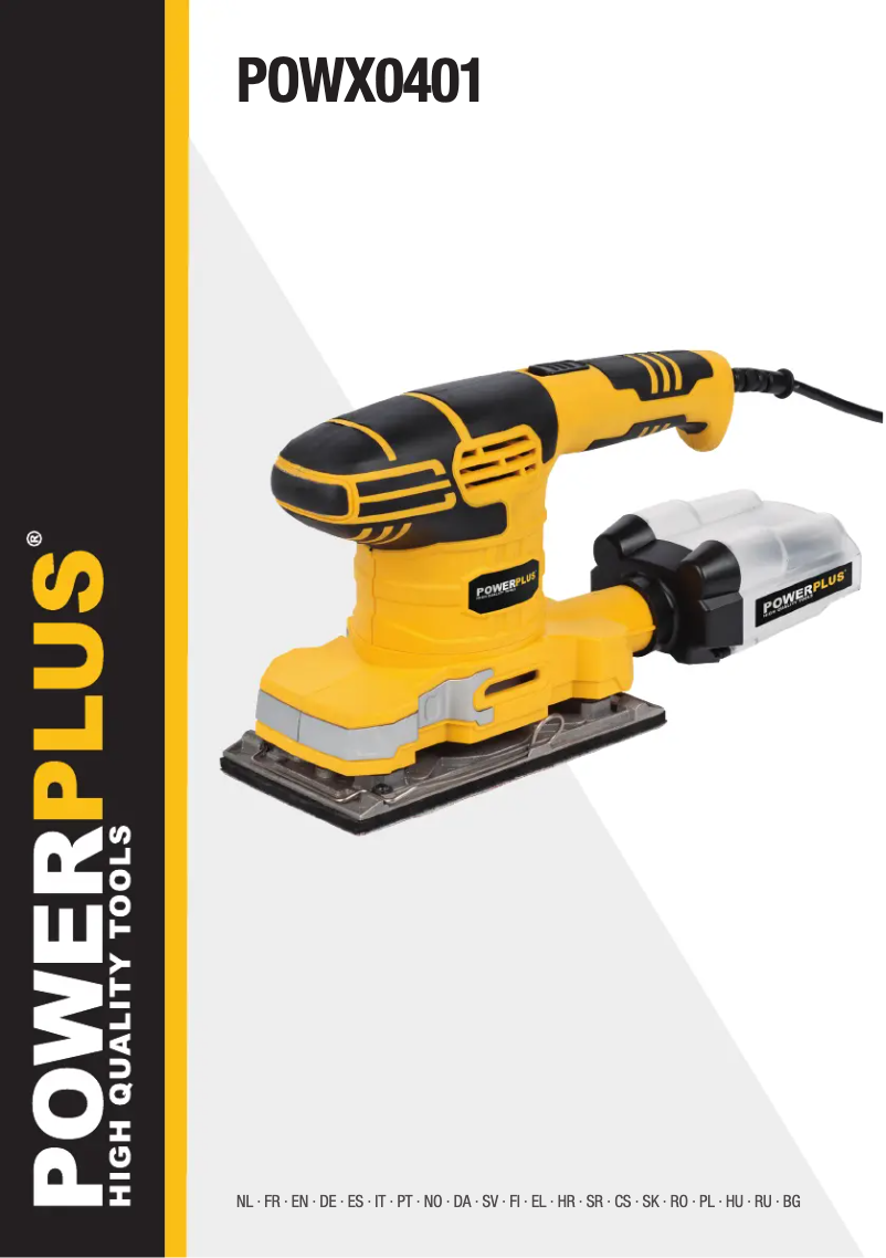 Page n°1 - Manuel utilisateur PowerPlus POWX0401